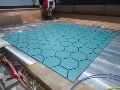 انگروینگ از طرف جیوه آینه