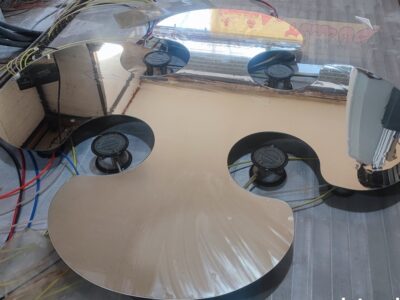 برش آینه با دستگاه cnc-3