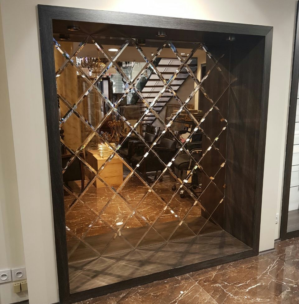 آینه دکوراتیو | کاربردهای آینه دکوراتیو | انواع و قیمت آینه دکوراتیو | ناطقی گلس